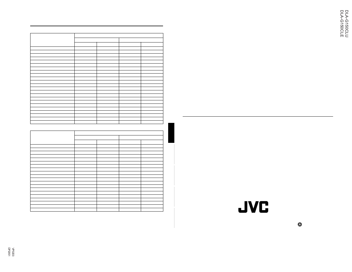 JVC DLA-G150CLE User Manual | Page 80 / 80