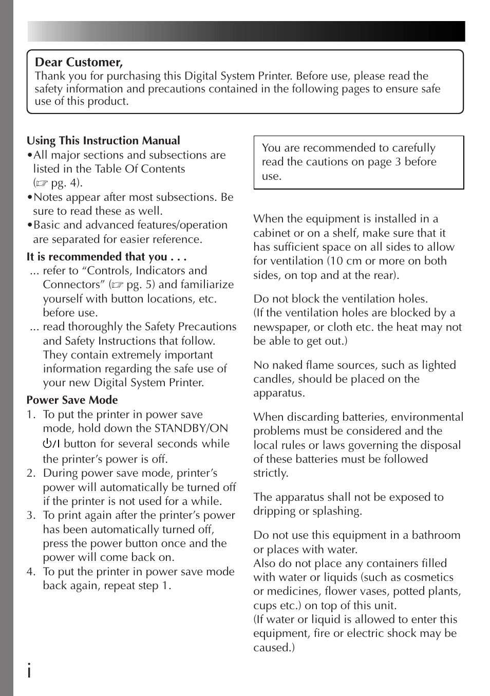 JVC GVSP2 User Manual | Page 2 / 36