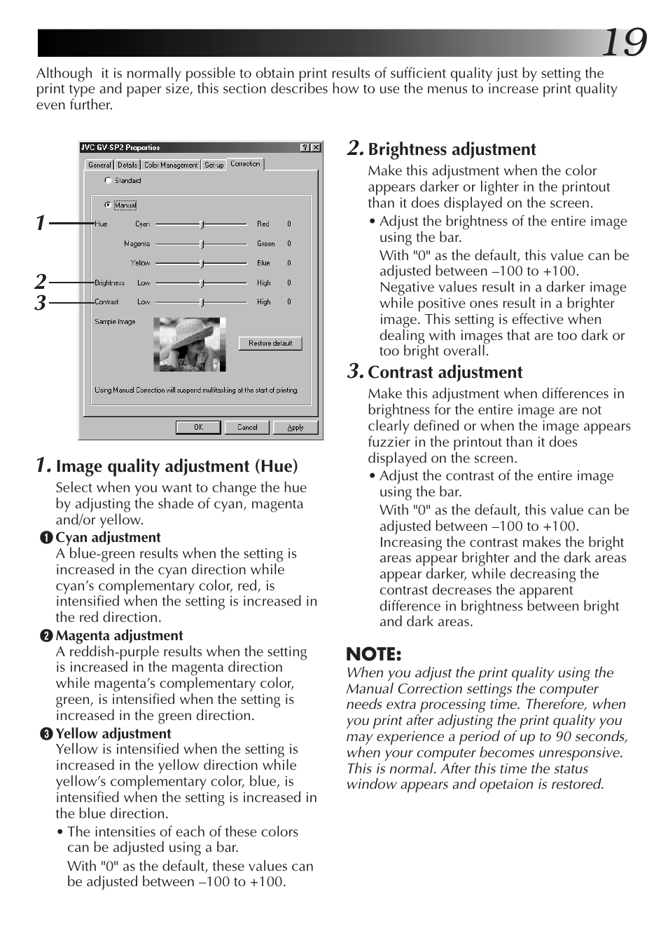 JVC GVSP2 User Manual | Page 21 / 36