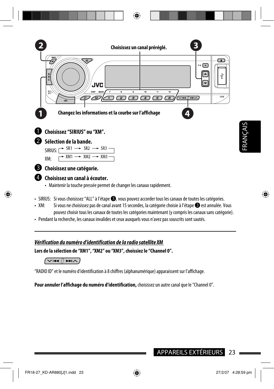 JVC KD-AR880J User Manual | Page 119 / 147