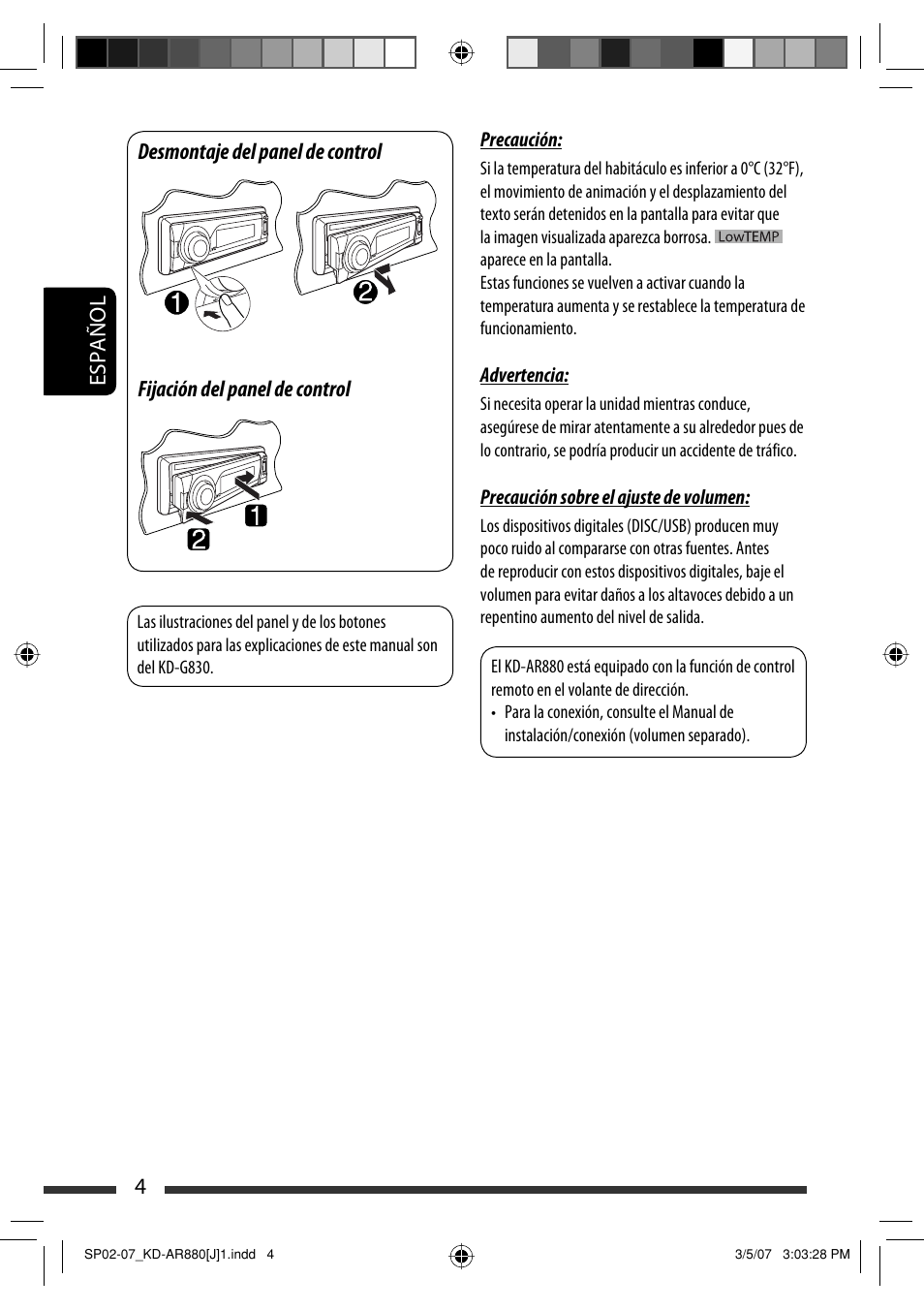 JVC KD-AR880J User Manual | Page 52 / 147