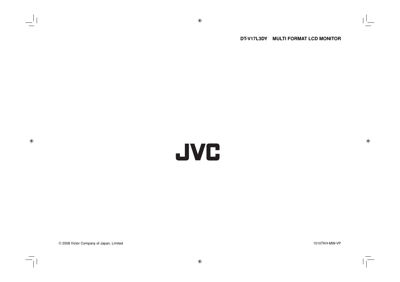 JVC DT-V17L3DY User Manual | Page 24 / 24