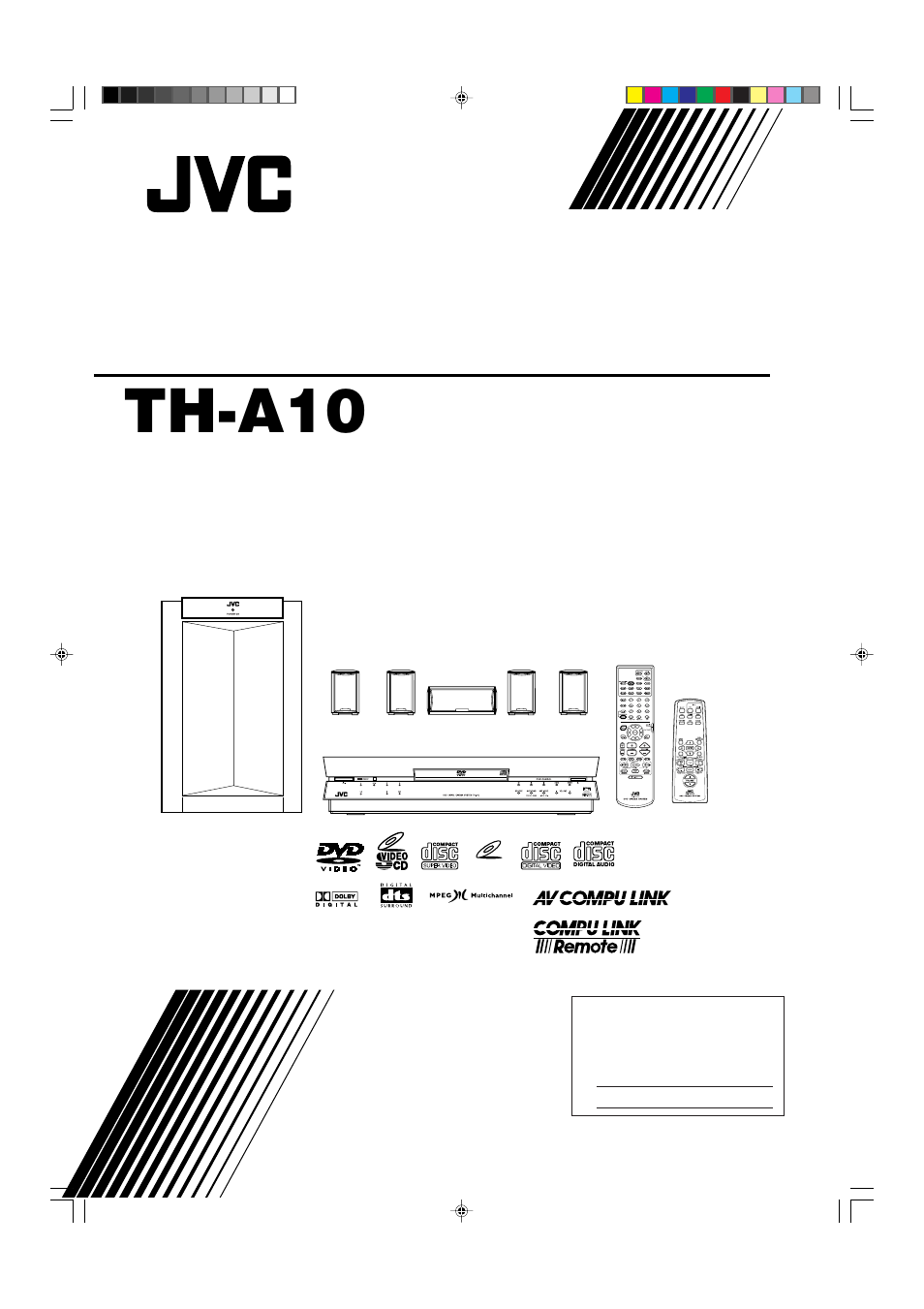 JVC TH-A104 User Manual | 68 pages