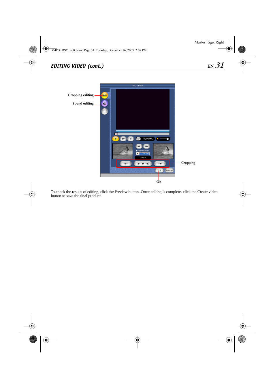Editing video (cont.) | JVC ImageMixer 1.7 LYT1282-001A User Manual | Page 31 / 43