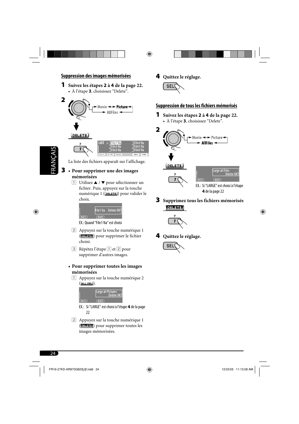 Français | JVC KD-AR870 User Manual | Page 112 / 135