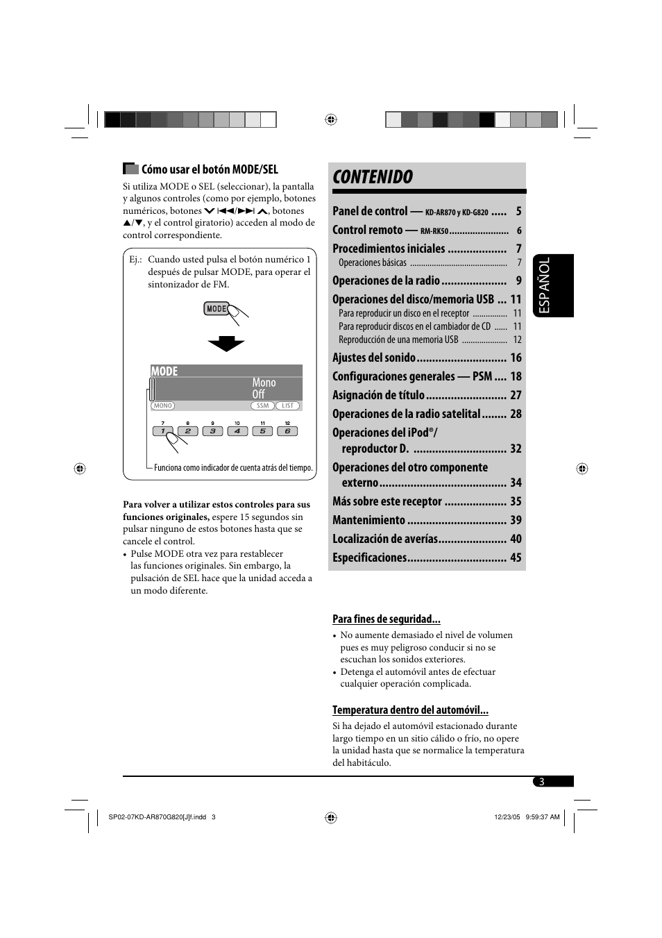 JVC KD-AR870 User Manual | Page 47 / 135