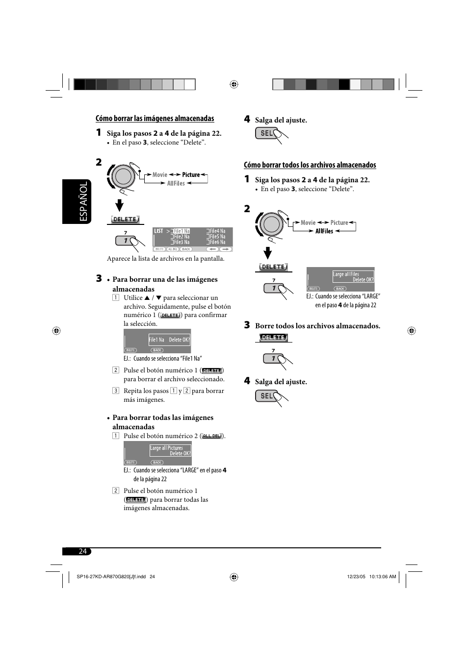 Español | JVC KD-AR870 User Manual | Page 68 / 135