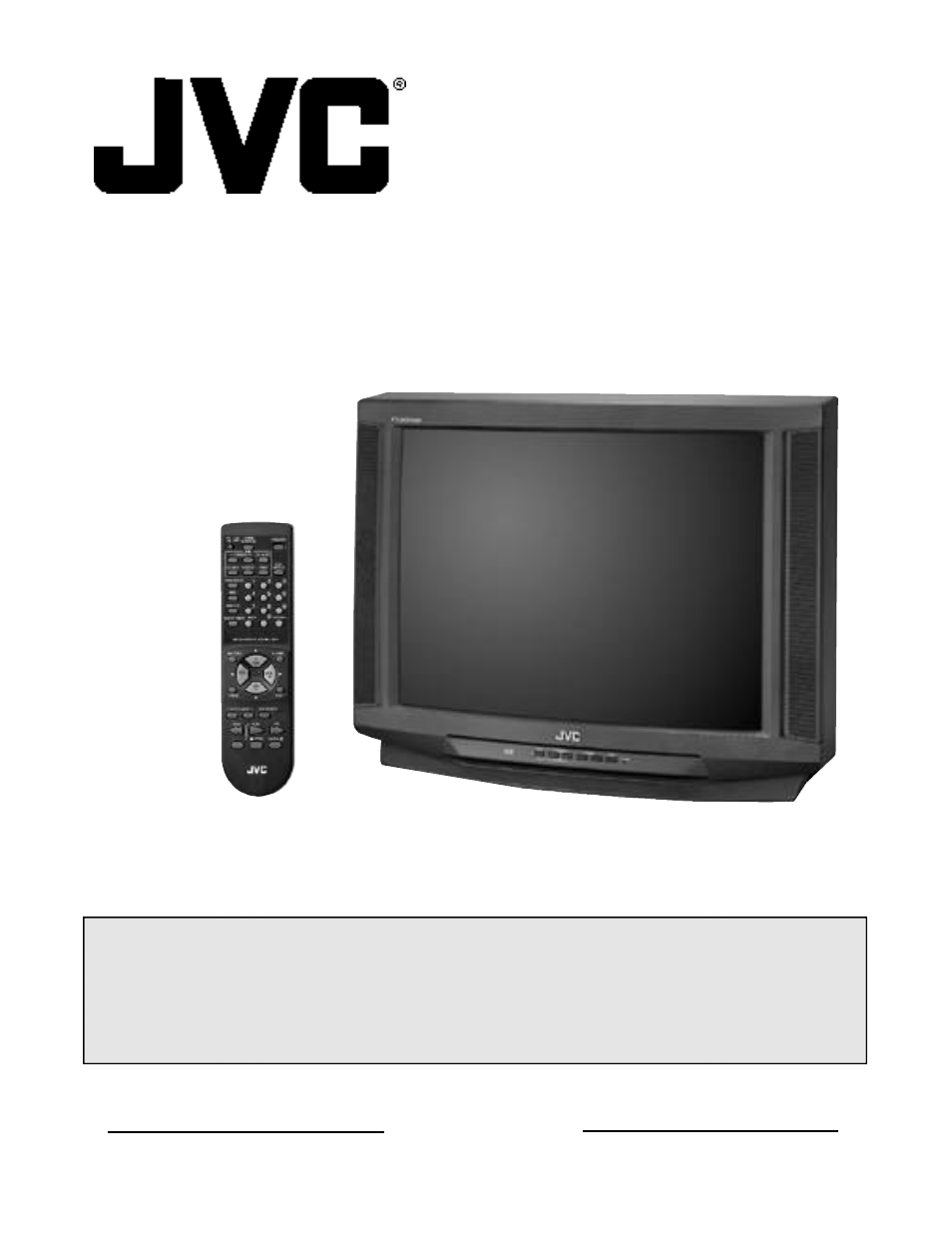 JVC AV 27D200 User Manual | 33 pages