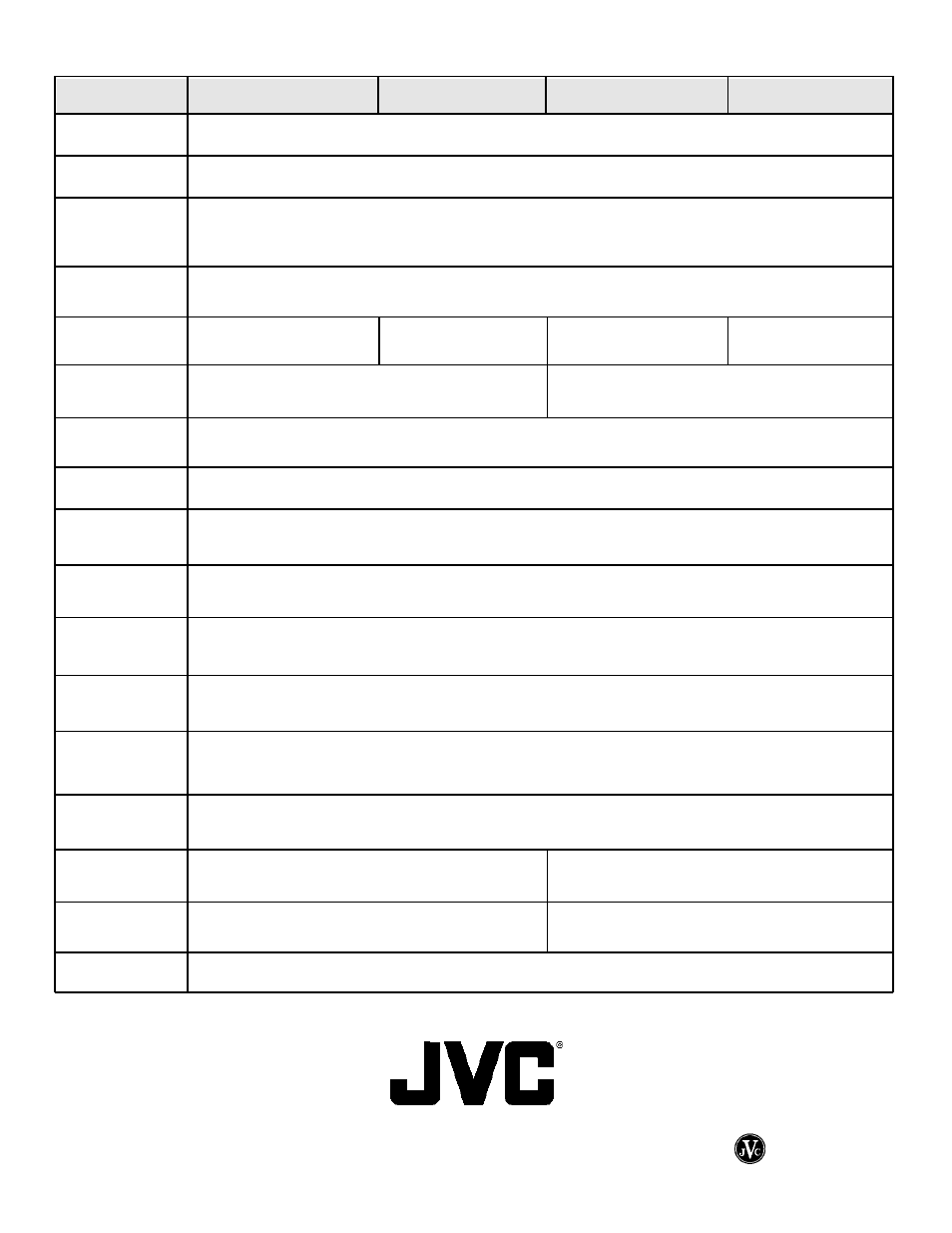 JVC AV 27D200 User Manual | Page 32 / 33