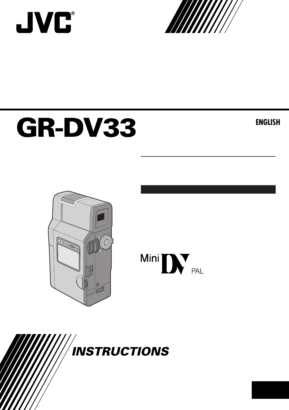 JVC GR-DV33 User Manual | 88 pages
