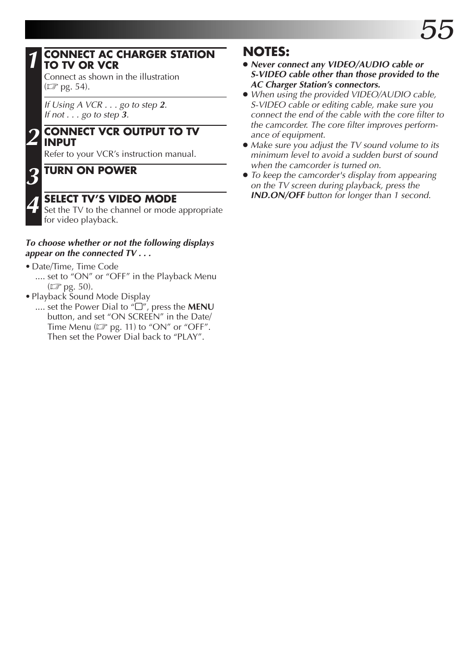 JVC GR-DV33 User Manual | Page 55 / 88