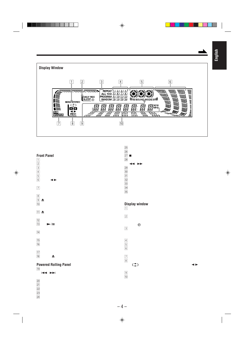 JVC CA-MXJ900 User Manual | Page 7 / 28