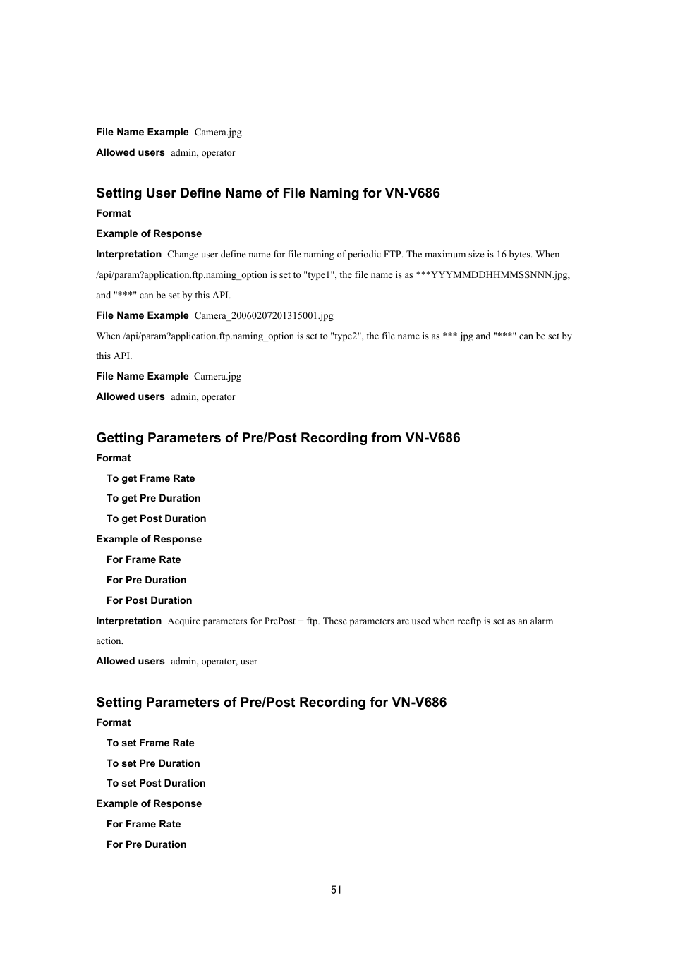 JVC VN-V686UAPI User Manual | Page 51 / 105