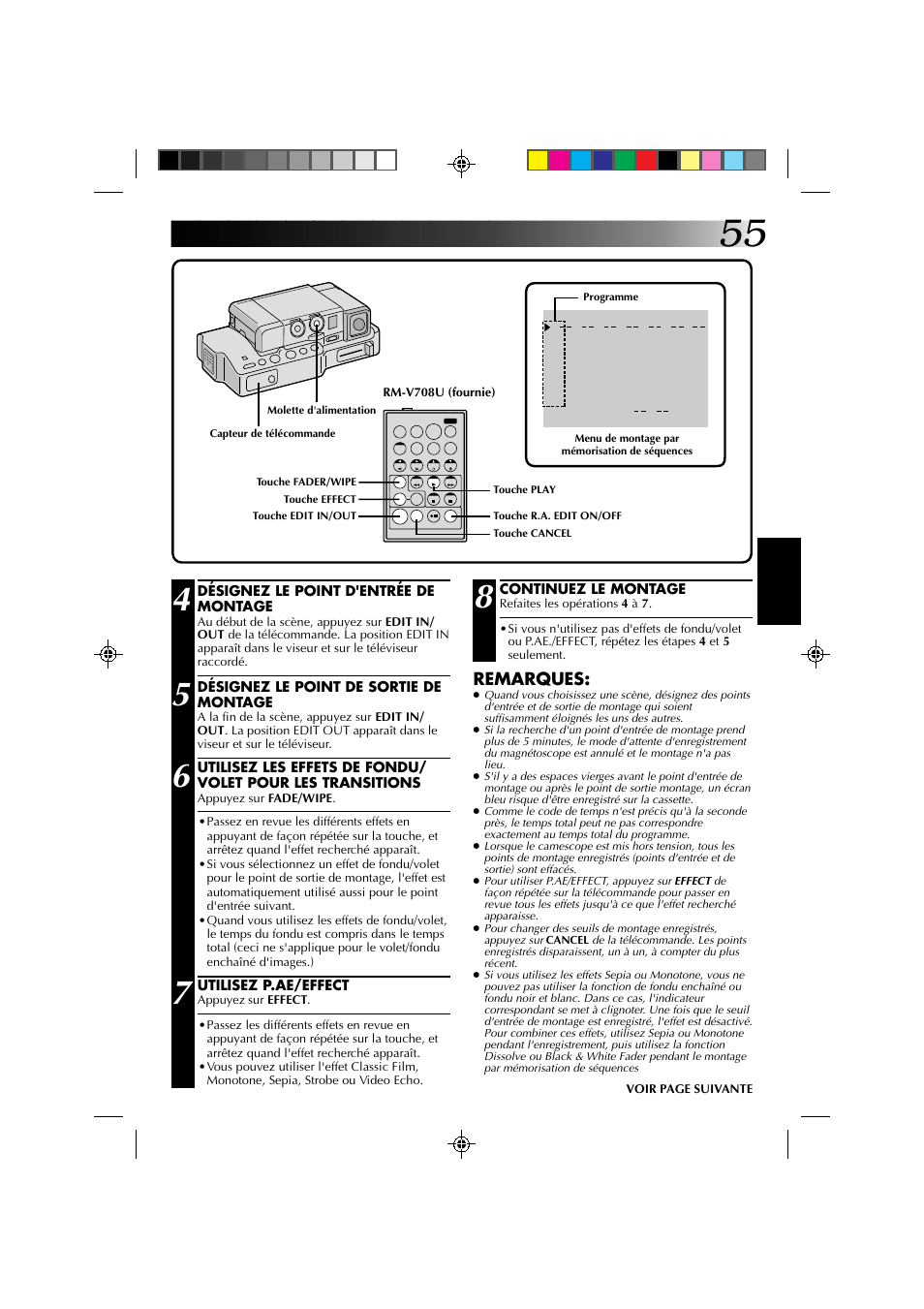 Remarques | JVC GR-DV1 User Manual | Page 127 / 219