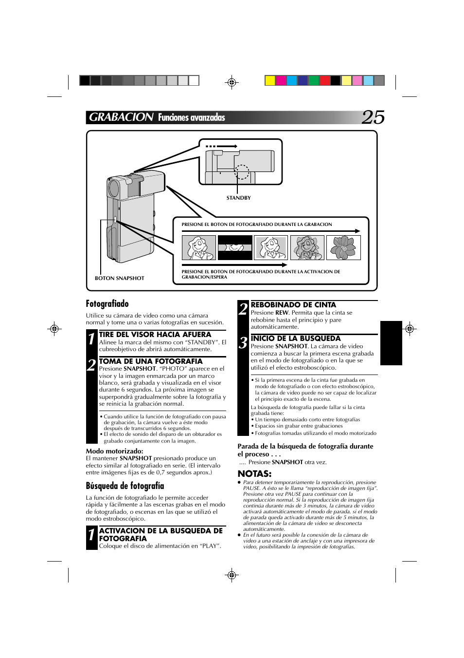 Grabacion, Funciones avanzadas | JVC GR-DV1 User Manual | Page 169 / 219