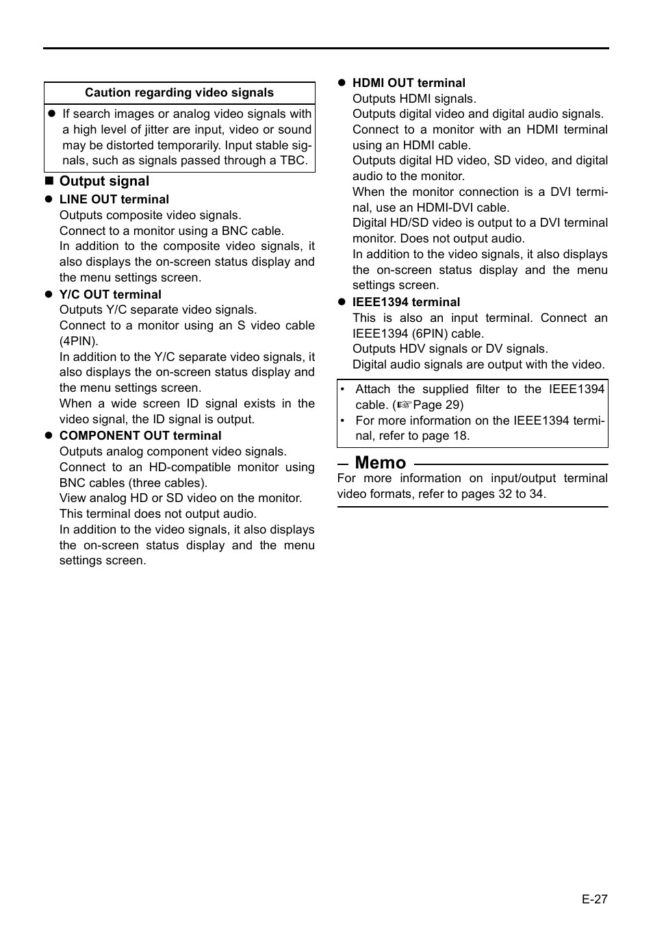 JVC BR-HD50E User Manual | Page 31 / 92