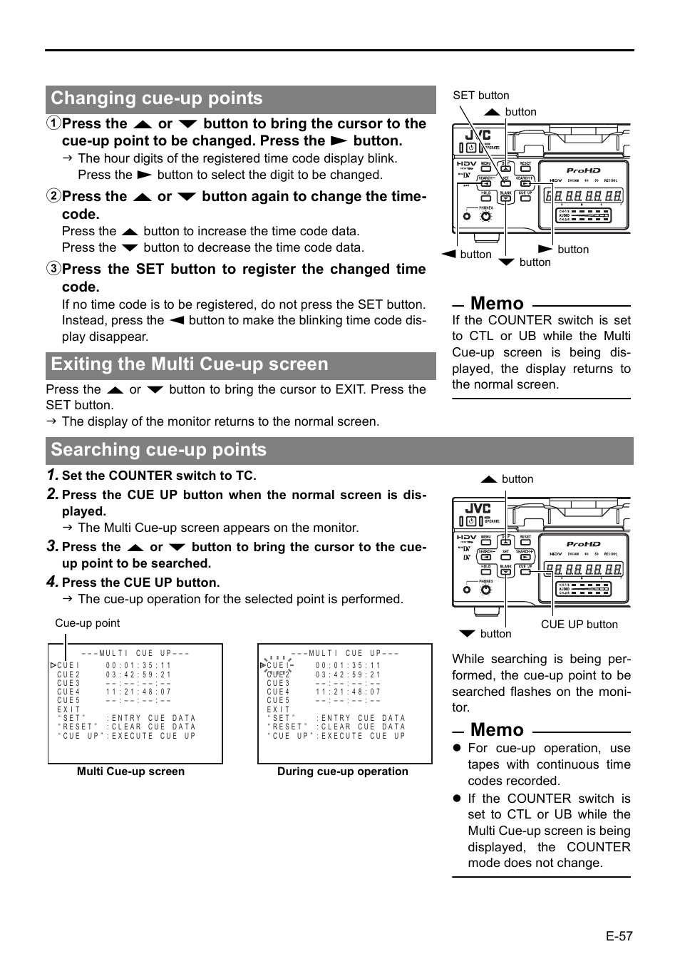 JVC BR-HD50E User Manual | Page 61 / 92