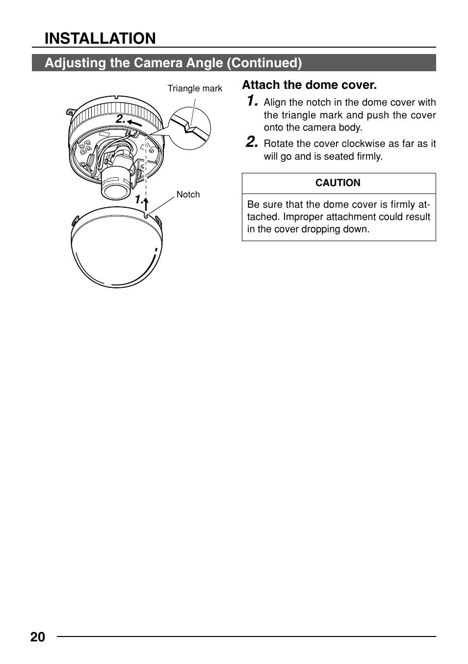 Installation | JVC TK-C553 User Manual | Page 20 / 44
