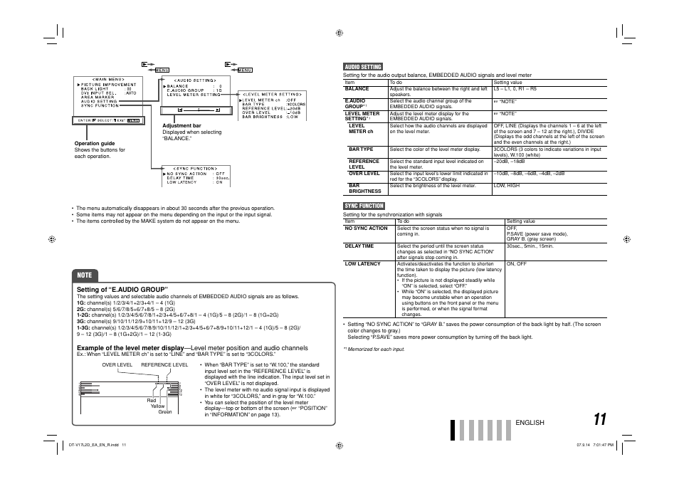 JVC DT-V17L2D User Manual | Page 12 / 20