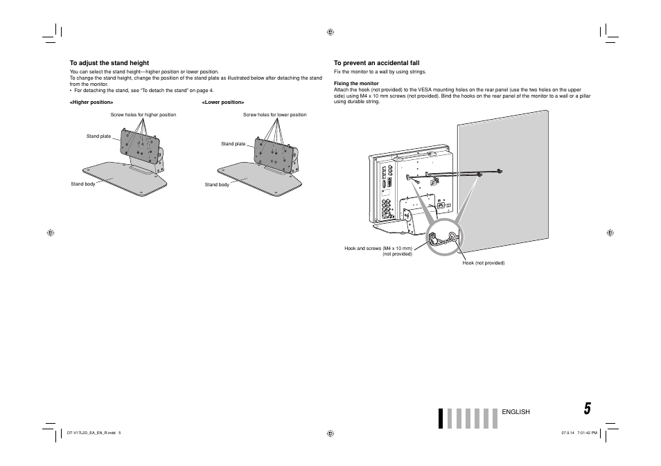 JVC DT-V17L2D User Manual | Page 6 / 20