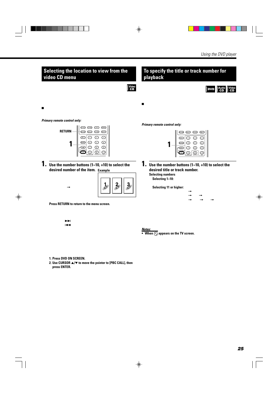 Using the dvd player | JVC TH-A10 User Manual | Page 27 / 68