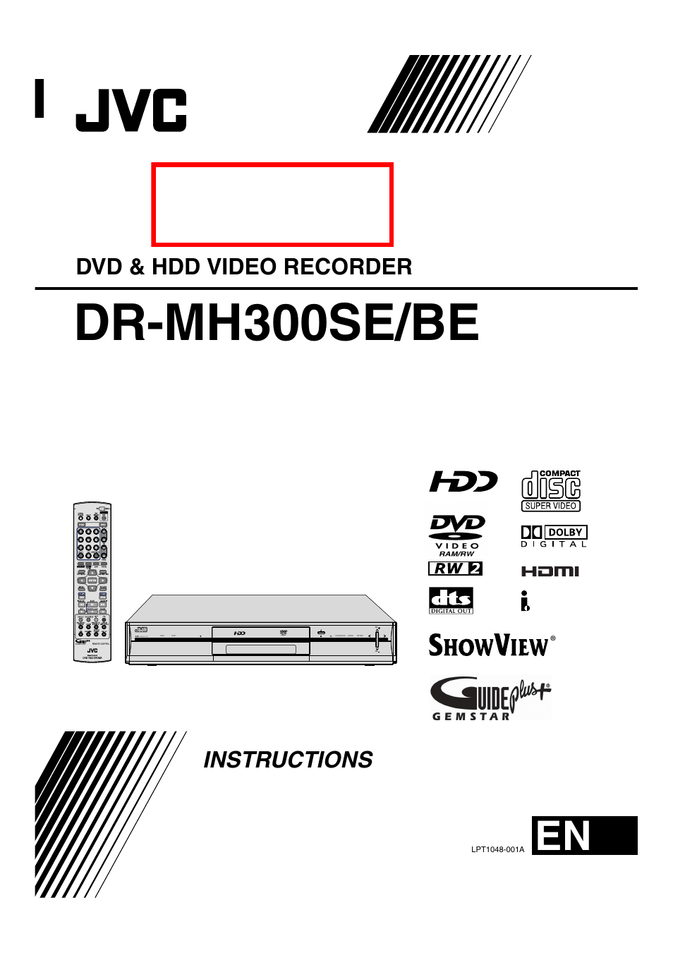 JVC DR-MH300SE User Manual | 11 pages