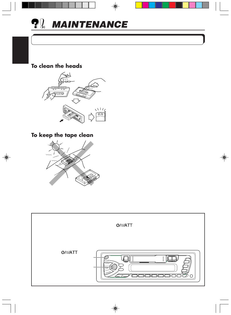 Maintenance, How to reset your unit | JVC Model KS-FX200 User Manual | Page 18 / 25