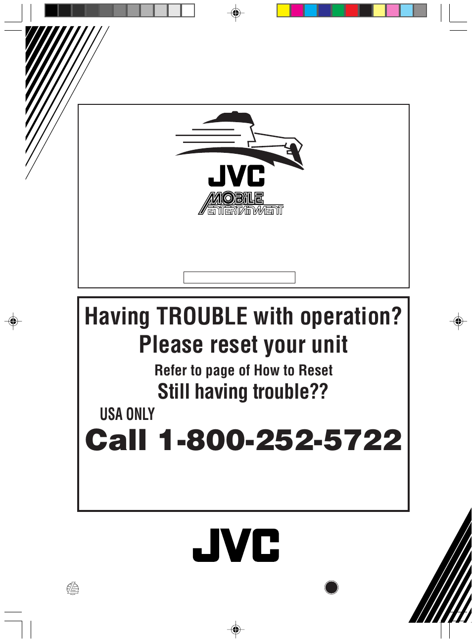 Still having trouble, We can help you, Usa only | JVC Model KS-FX200 User Manual | Page 21 / 25