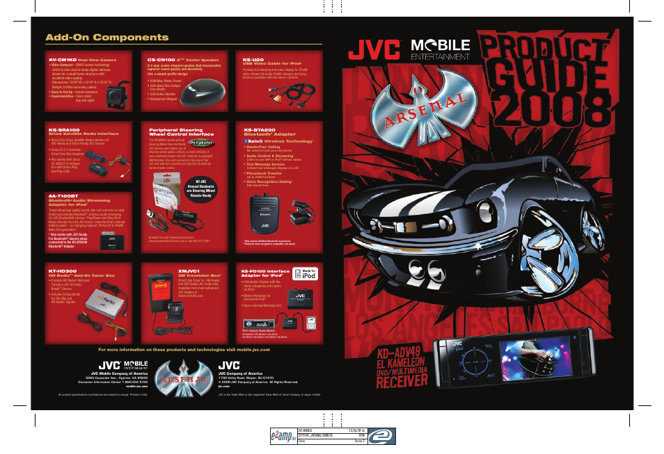 JVC CS-CN100 User Manual | 8 pages