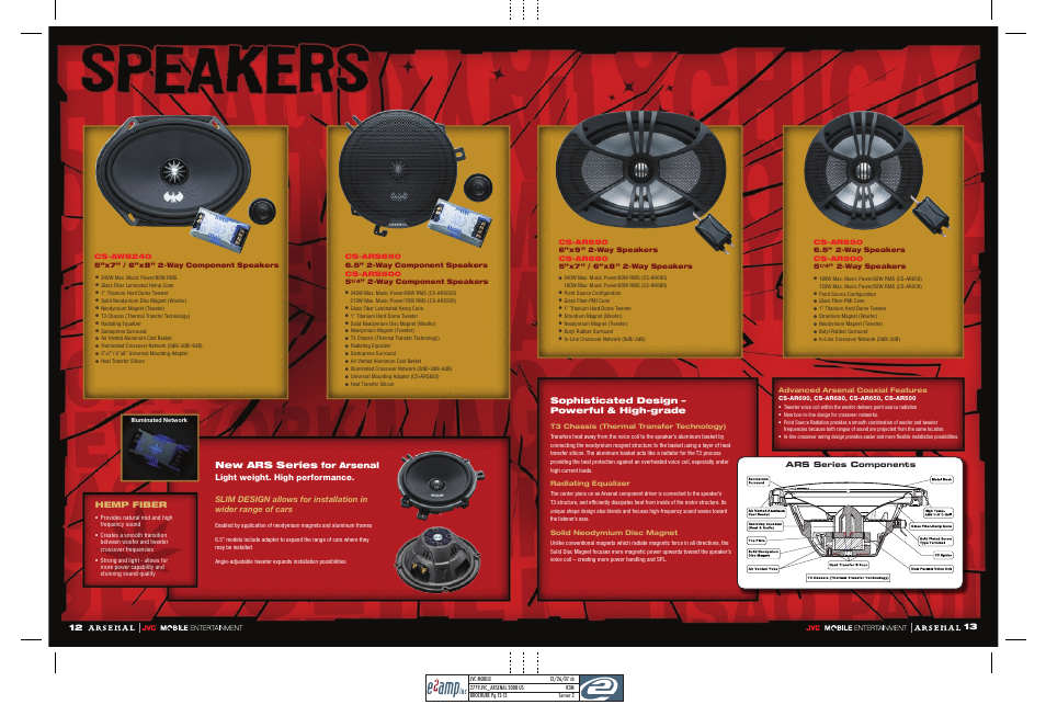 New ars series | JVC CS-CN100 User Manual | Page 7 / 8