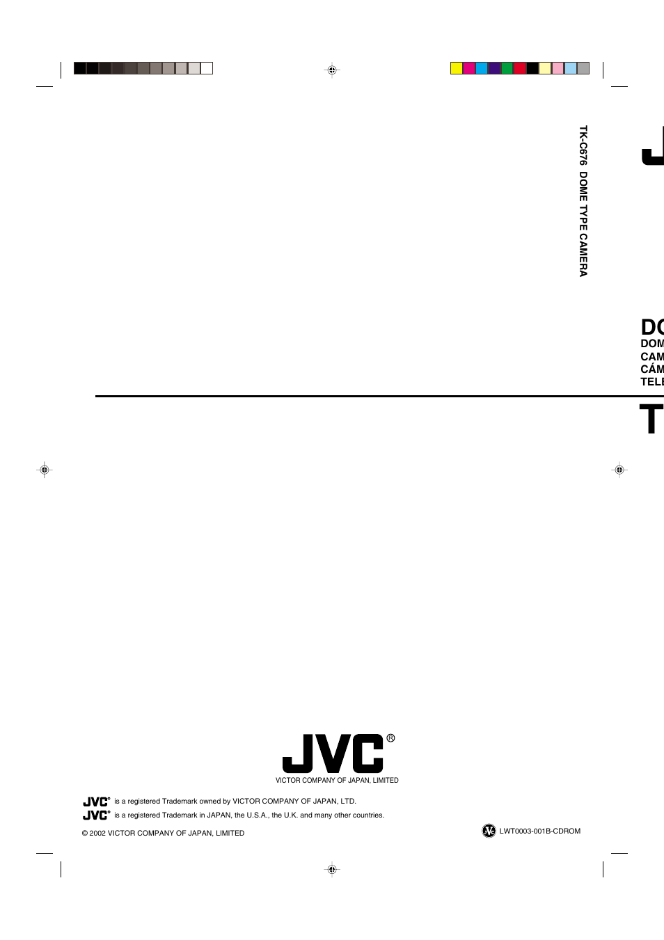 JVC DOME TYPE CAMERA TK-C676 User Manual | Page 130 / 216