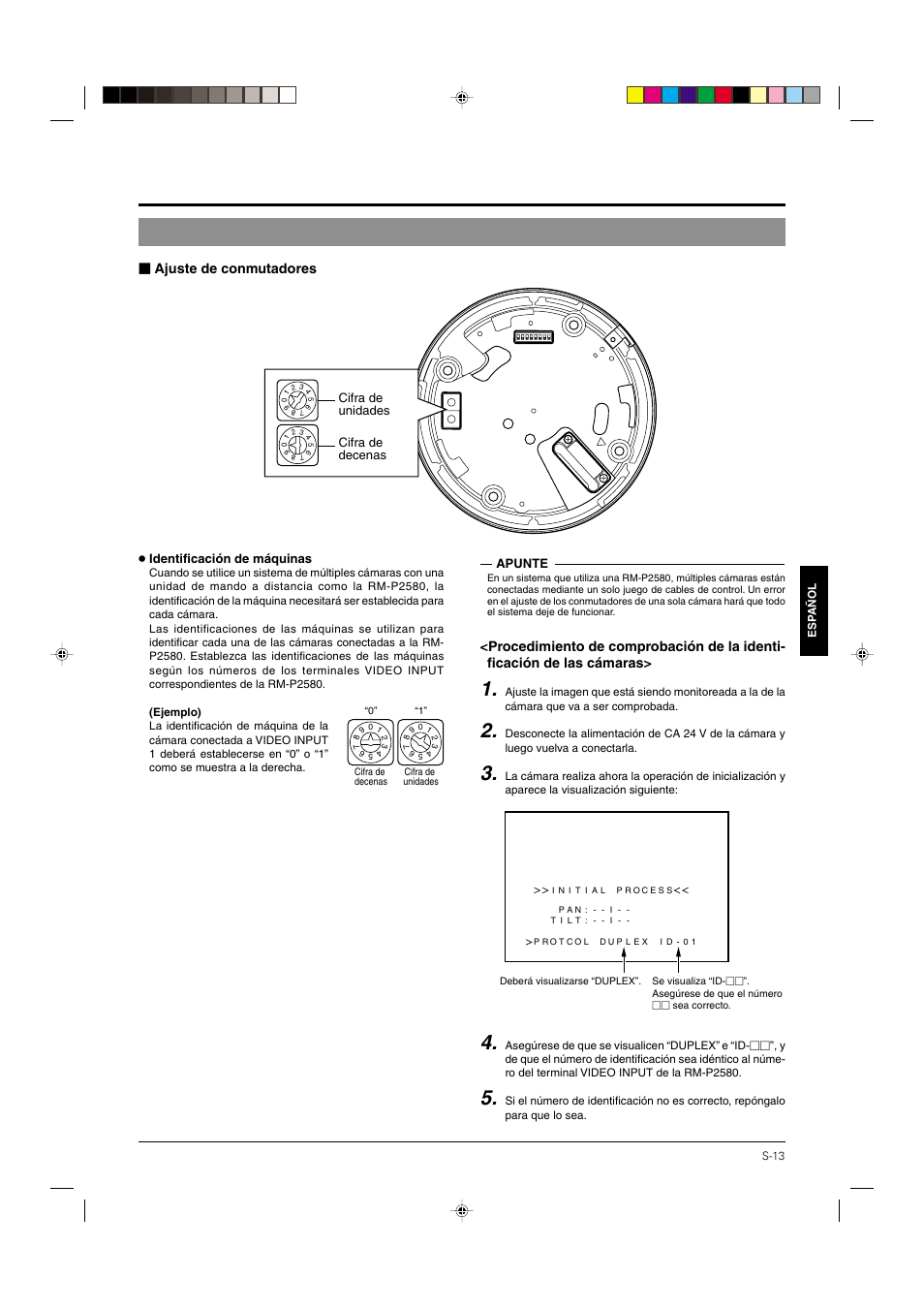 Pág. 13 | JVC DOME TYPE CAMERA TK-C676 User Manual | Page 142 / 216