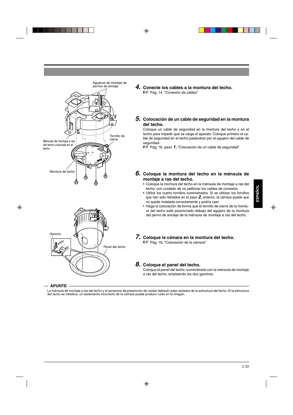 JVC DOME TYPE CAMERA TK-C676 User Manual | Page 168 / 216