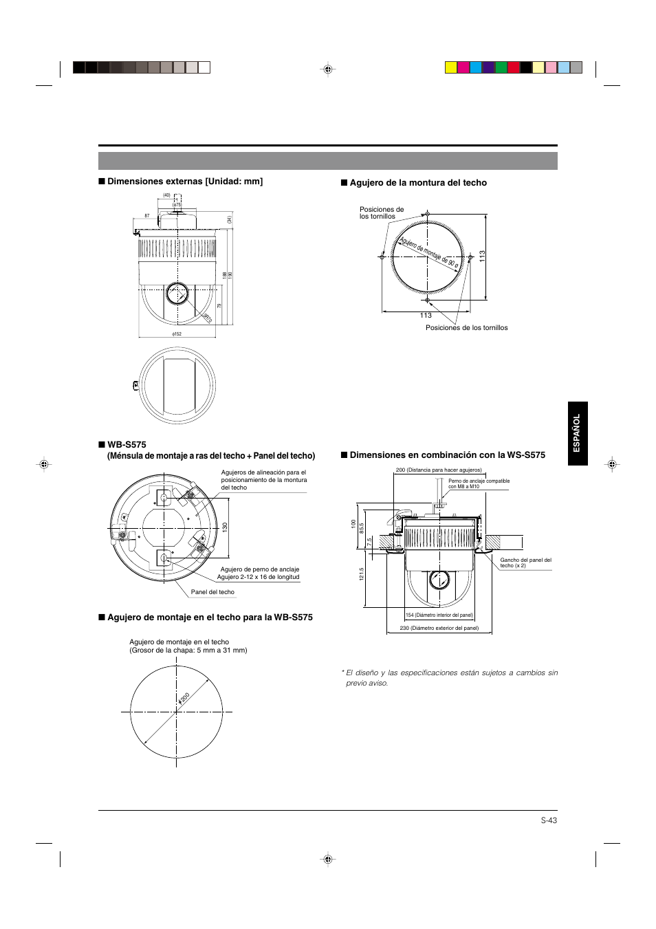 JVC DOME TYPE CAMERA TK-C676 User Manual | Page 172 / 216