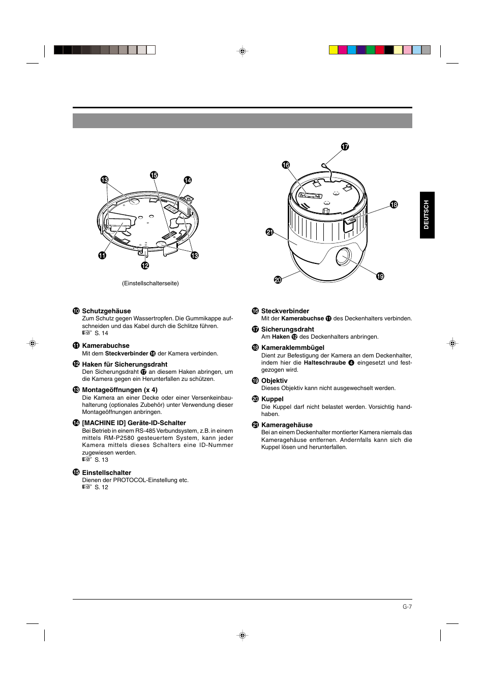 JVC DOME TYPE CAMERA TK-C676 User Manual | Page 50 / 216