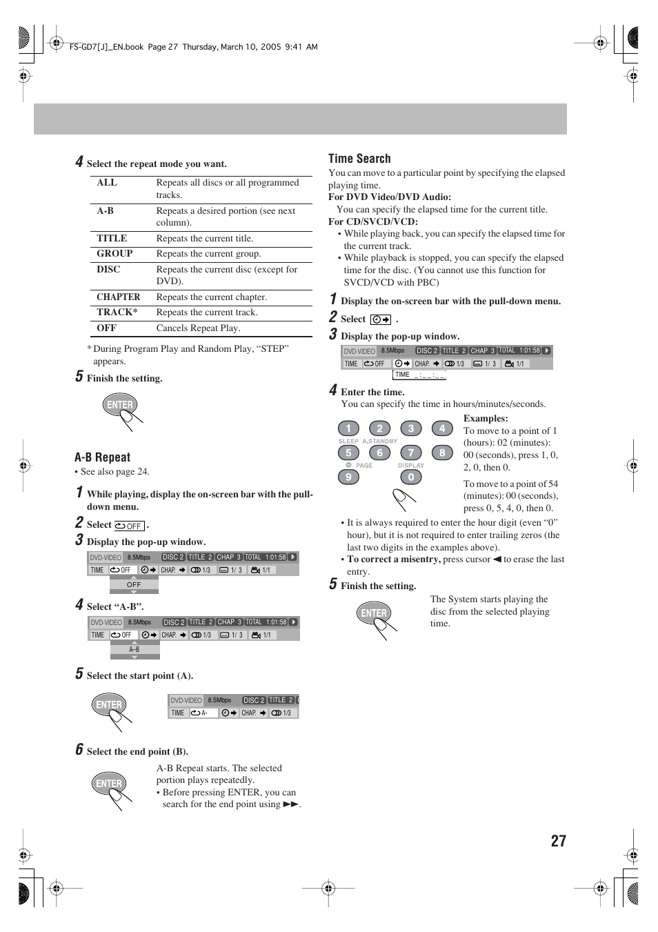 JVC CA-FSGD7 User Manual | Page 31 / 51