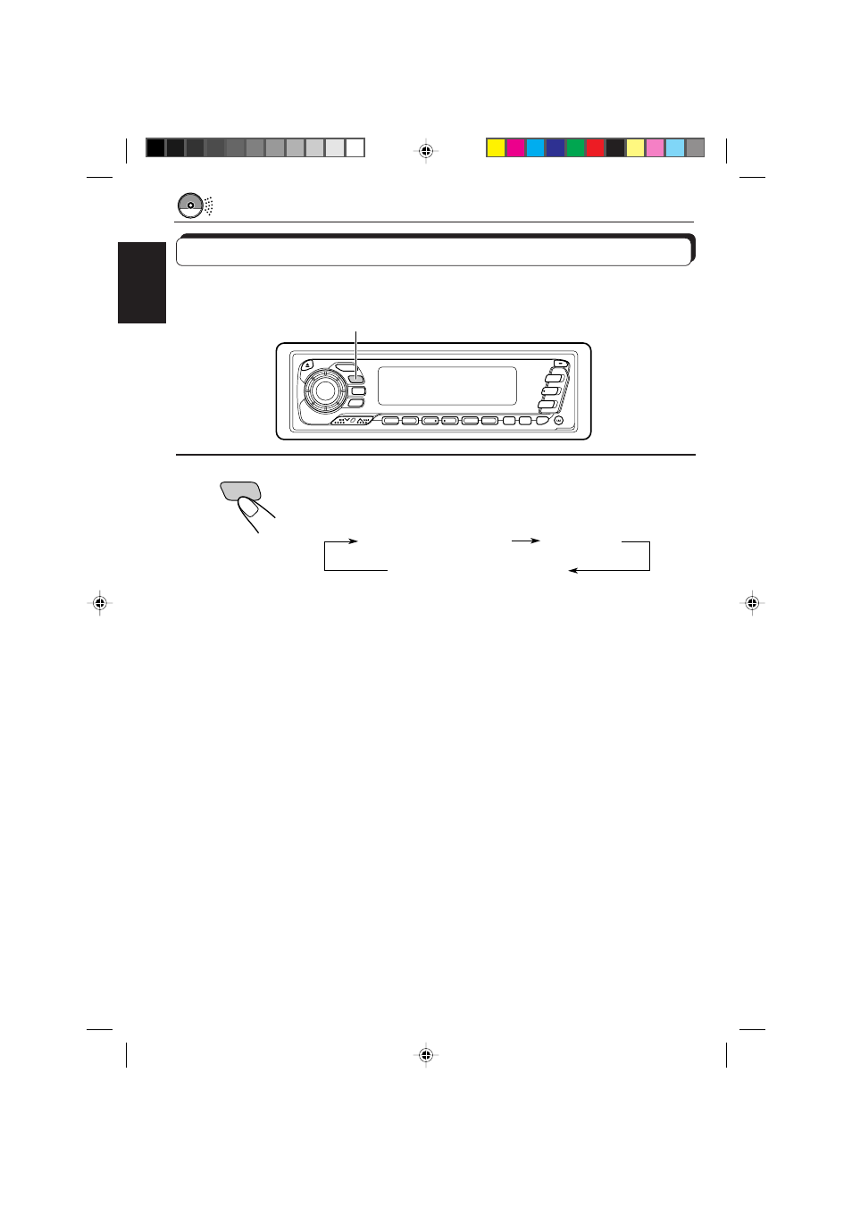 Playing a cd text, Select text display mode while playing a cd text | JVC KD-MX2900R User Manual | Page 20 / 58