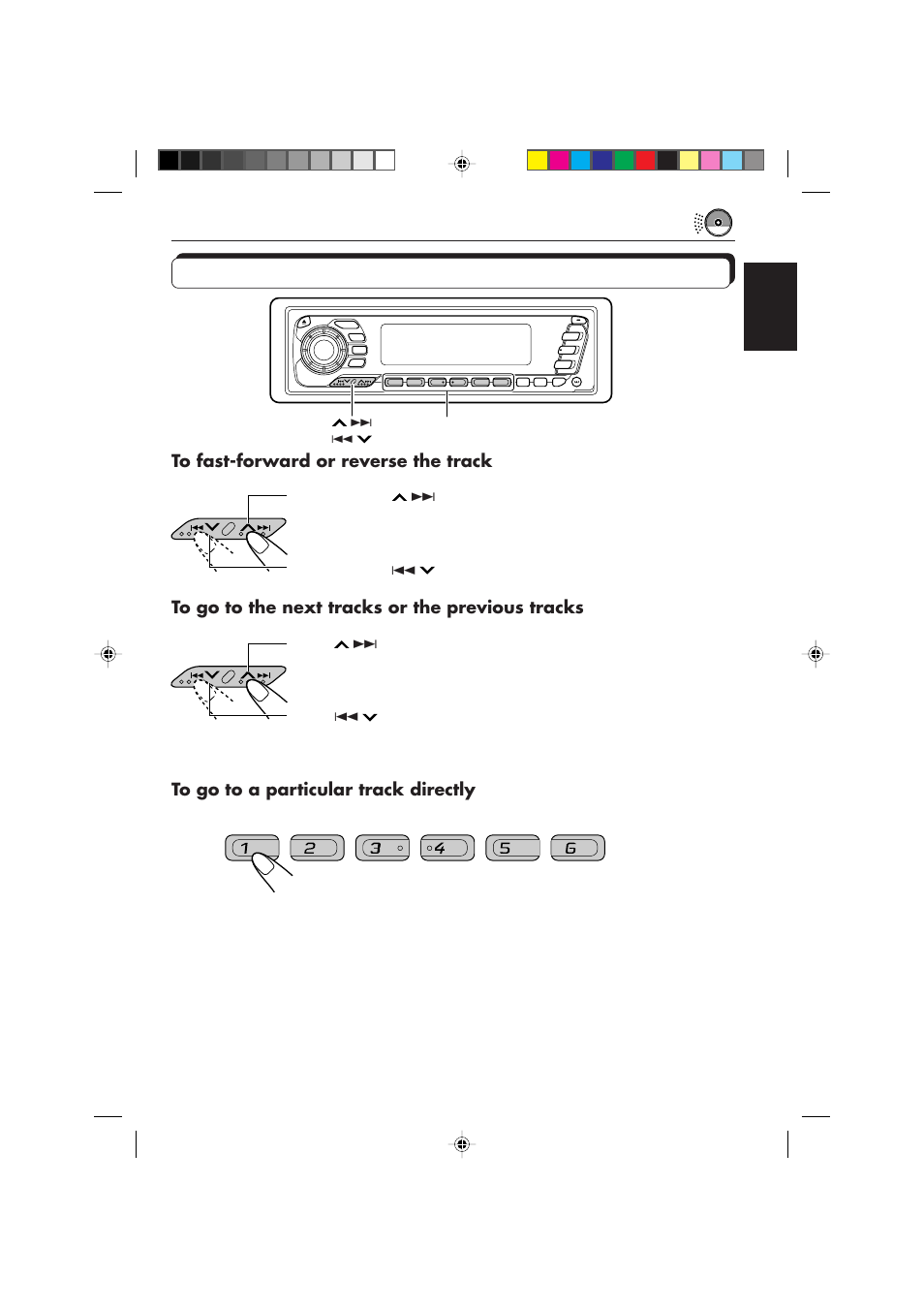 Locating a track or a particular portion on a cd | JVC KD-MX2900R User Manual | Page 21 / 58