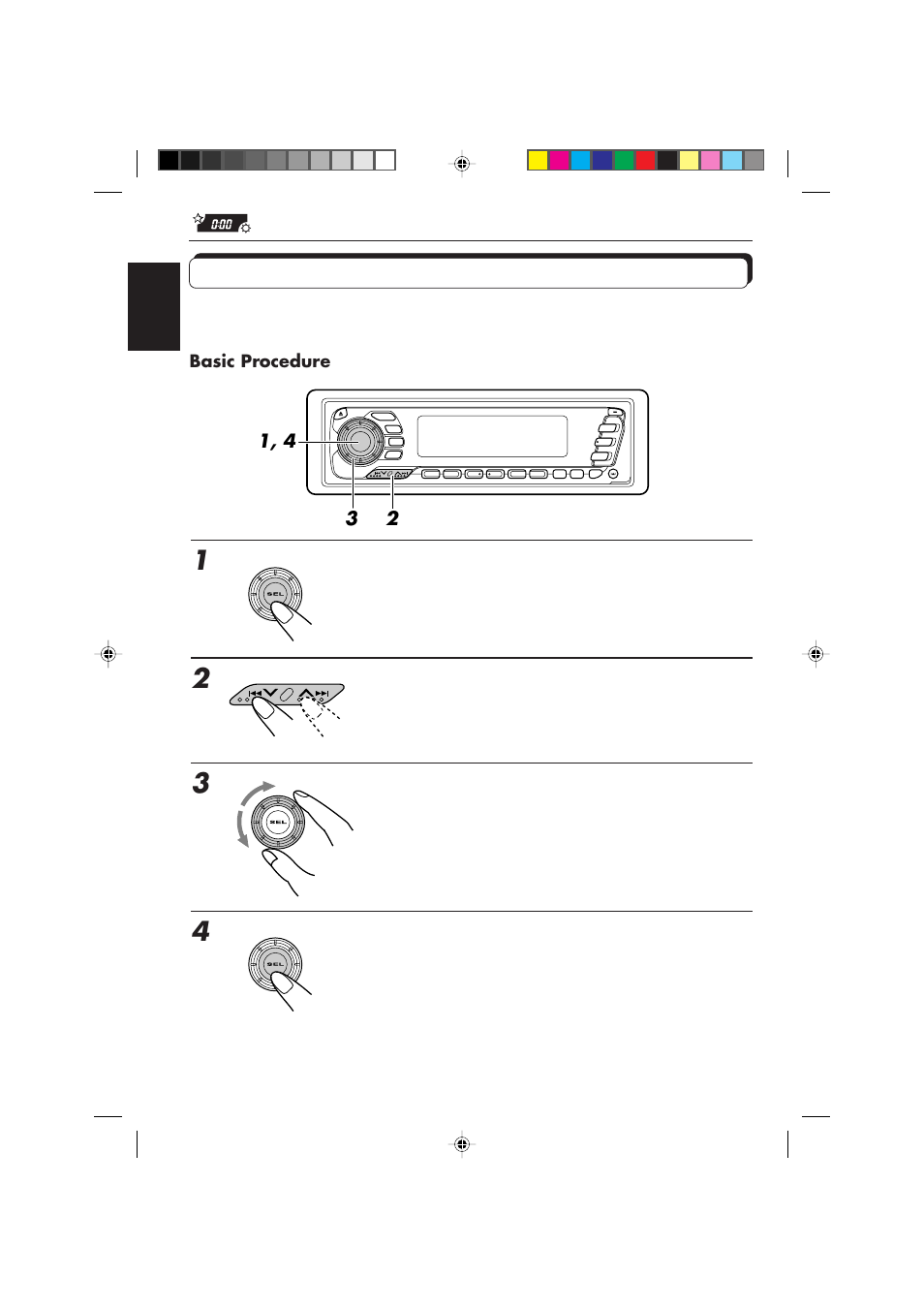 Changing the general settings (psm) | JVC KD-MX2900R User Manual | Page 32 / 58