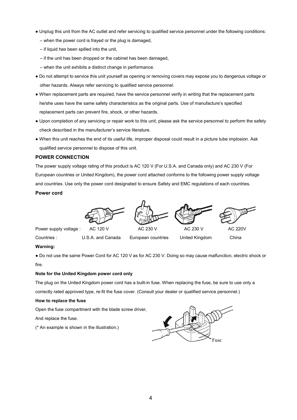 JVC LM-17G User Manual | Page 5 / 22