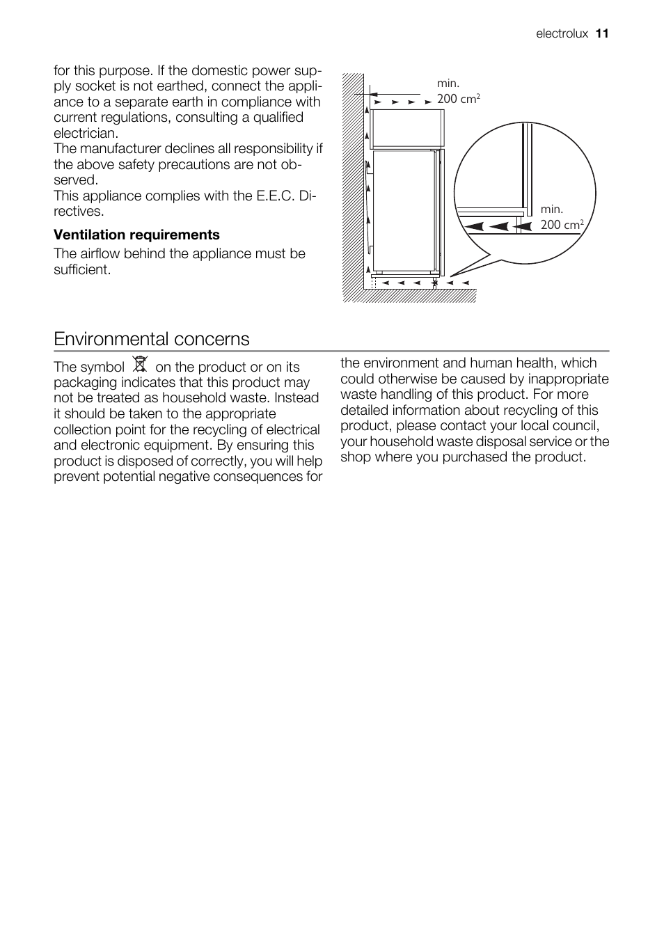 Environmental concerns | Juno Lighting Group JRG94102 User Manual | Page 11 / 12