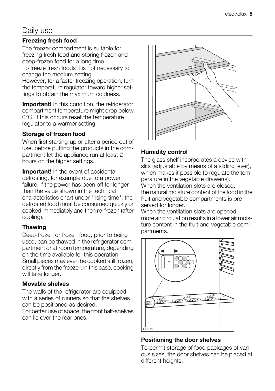 Daily use | Juno Lighting Group JRG94102 User Manual | Page 5 / 12