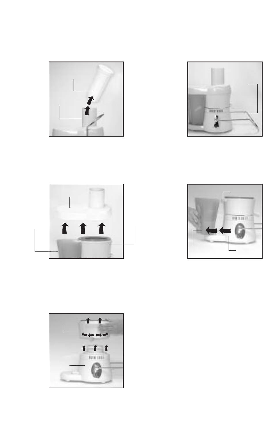Disassembly | Jack Lananne's Power Juicer PPJJEE VV22 User Manual | Page 9 / 12