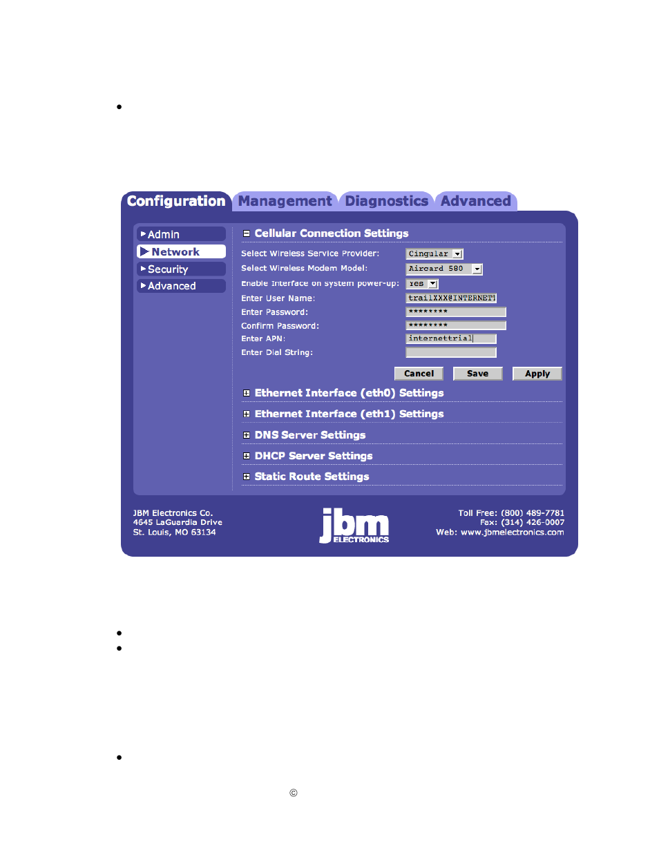 JBM electronic C-130 User Manual | Page 12 / 19