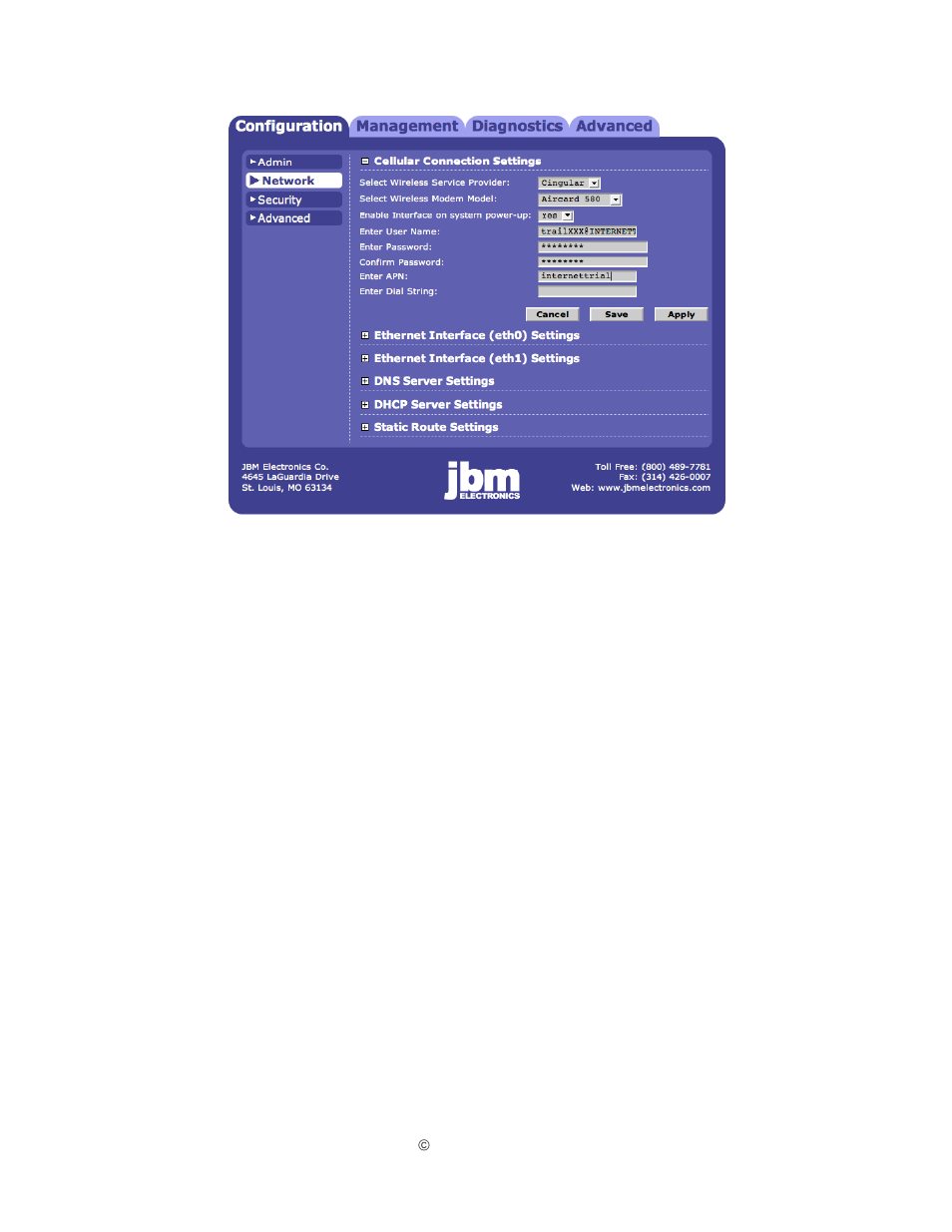 Jbm technical support | JBM electronic C-130 User Manual | Page 16 / 19