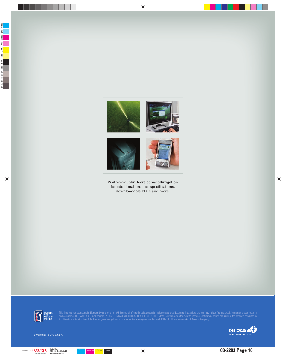 John Deere Irrigation System User Manual | Page 16 / 16