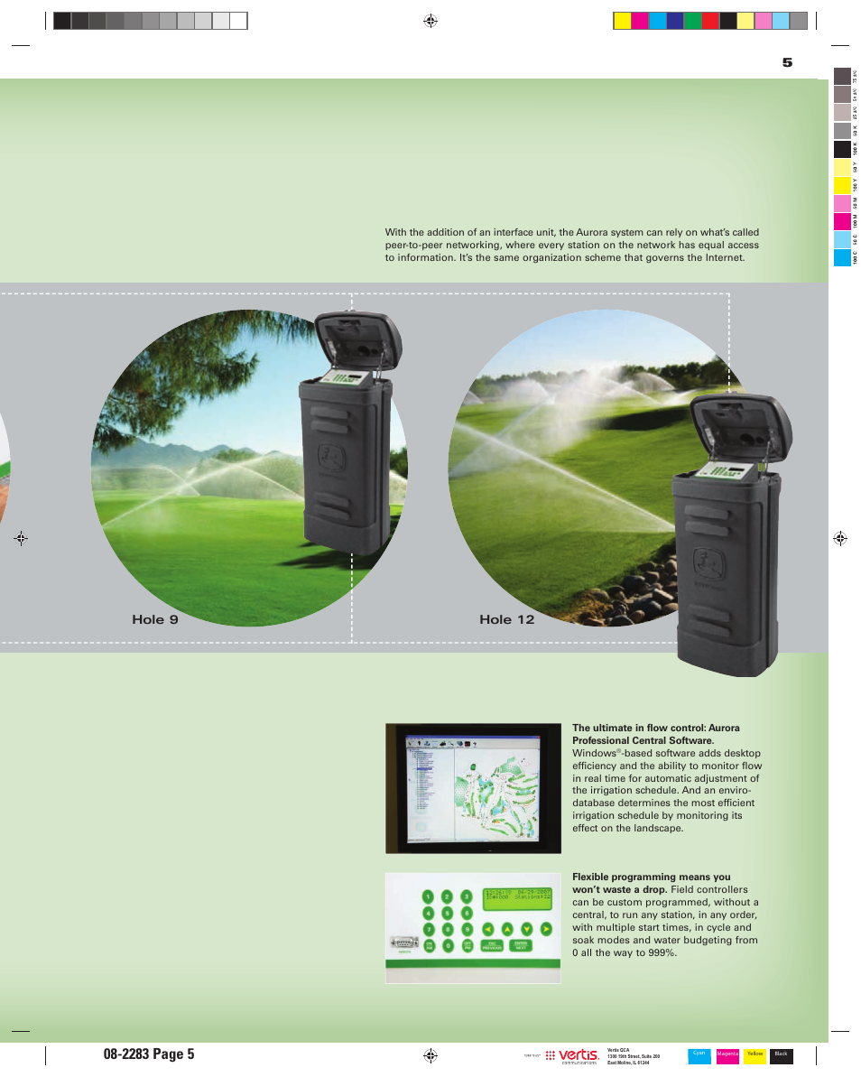 5hole 12 hole 9 | John Deere Irrigation System User Manual | Page 5 / 16