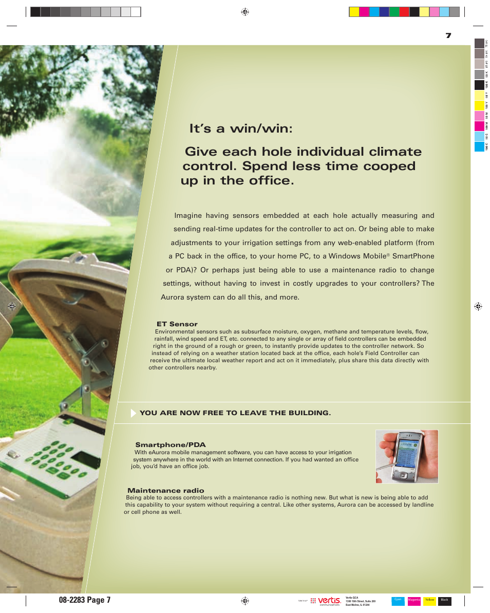 It’s a win/win | John Deere Irrigation System User Manual | Page 7 / 16