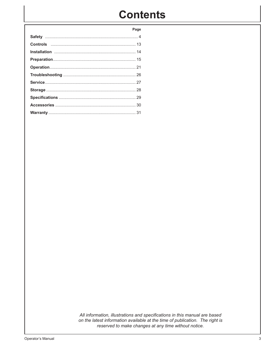 John Deere GP-2700GH User Manual | Page 3 / 64