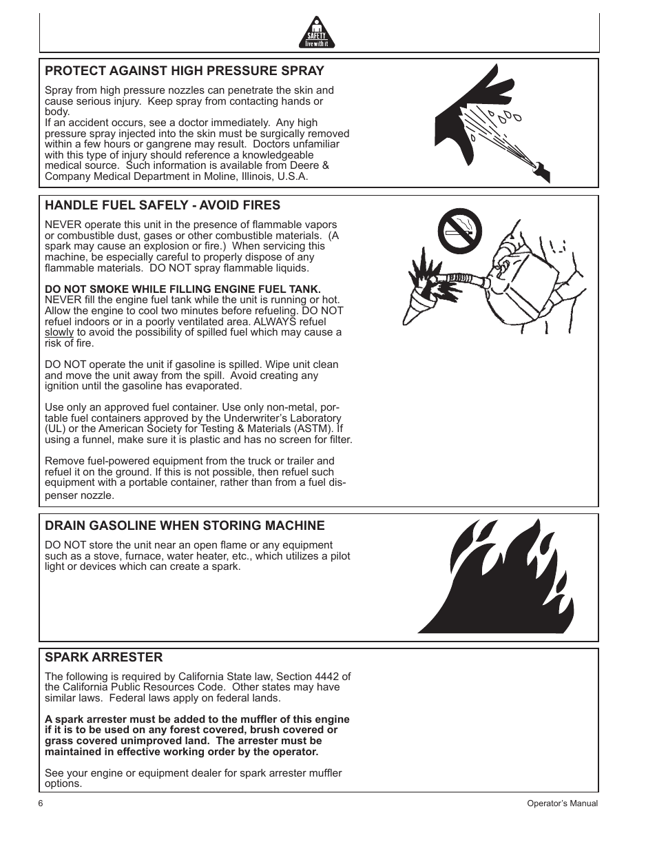 John Deere GP-2700GH User Manual | Page 6 / 64